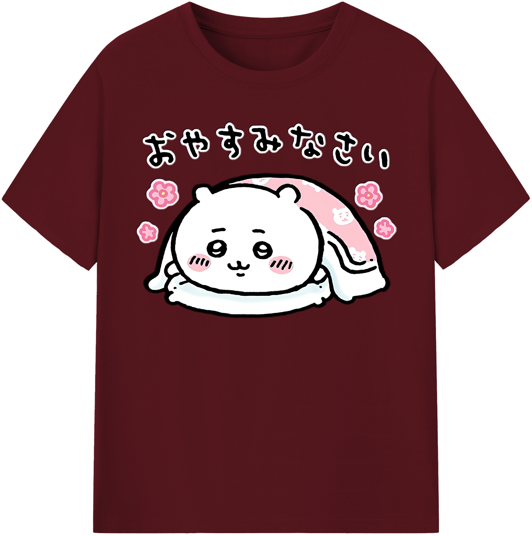 （画像用） ちいかわ ちいかわ Chii-kawa chiikawa 綿100％半袖Tシャツ（フロントプリント）